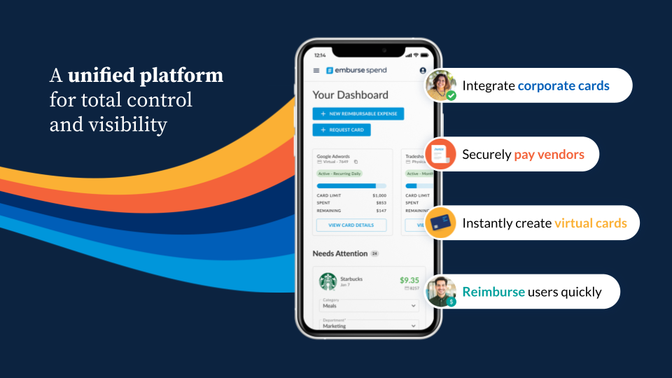 screenshot of Emburse Spend
